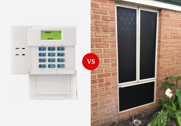 Alarm Systems vs Security Screens